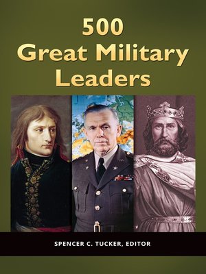 cover image of 500 Great Military Leaders [2 volumes]